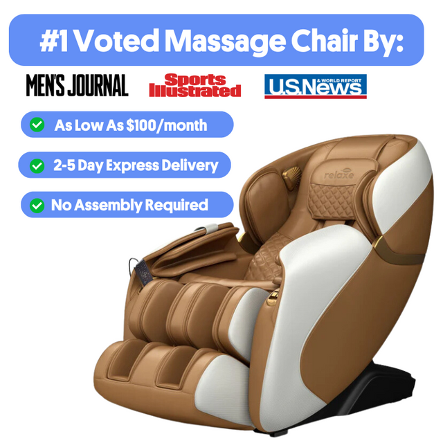 Relaxe Zero-Gravity Shiatsu Massage Chair With Heating (SL-Track) (EU)