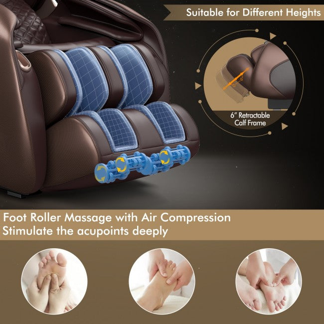 Relaxe Zero-Gravity Shiatsu Massage Chair With Heating (SL-Track) (EU)